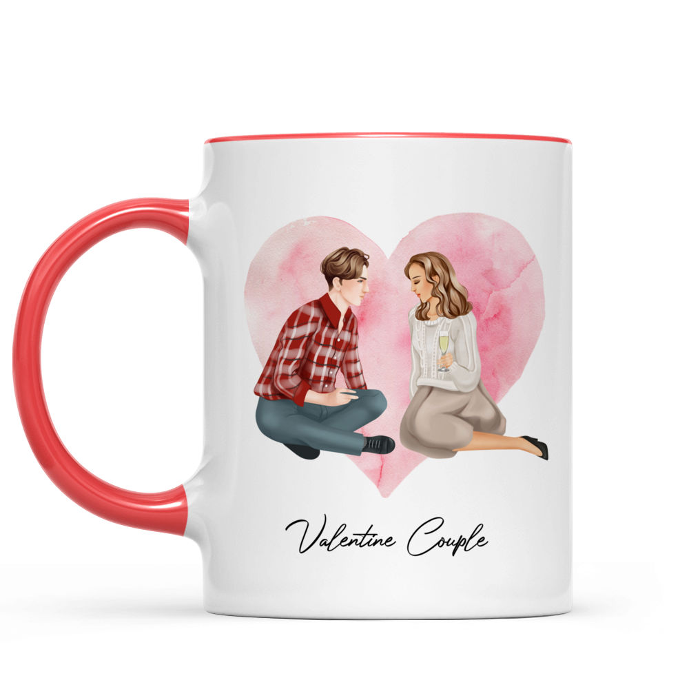 Valentine Mug - Wedding Couple Mug - Couple Mug - Custom Mug