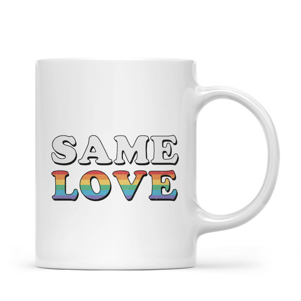 Lesbian Couple Gifts Im Hers Matching LGBT Pride Gift Coffee Mug by James C  - Pixels