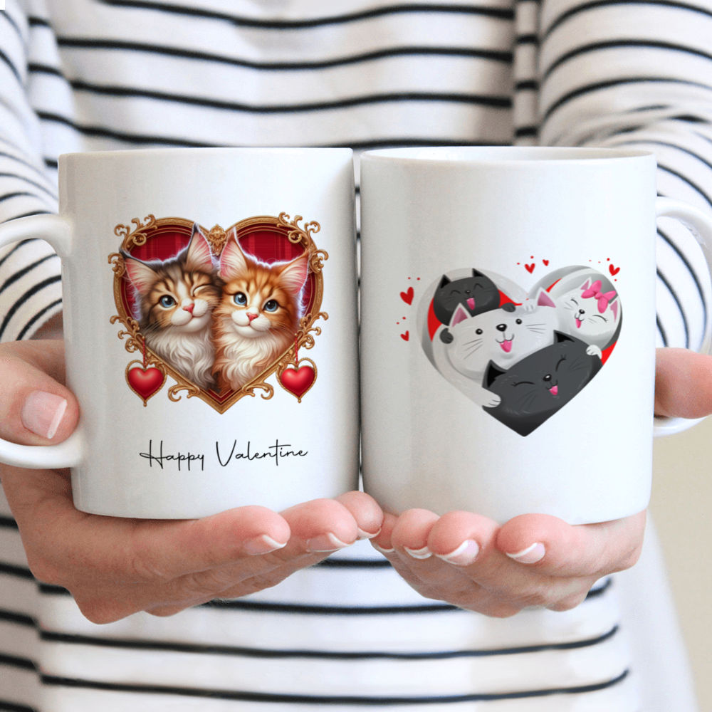 Valentine Mug - Wedding Couple Mug - Couple Mug - Custom Mug - Gifts For  Grandpa, Family, Lovers, Husband, Wife