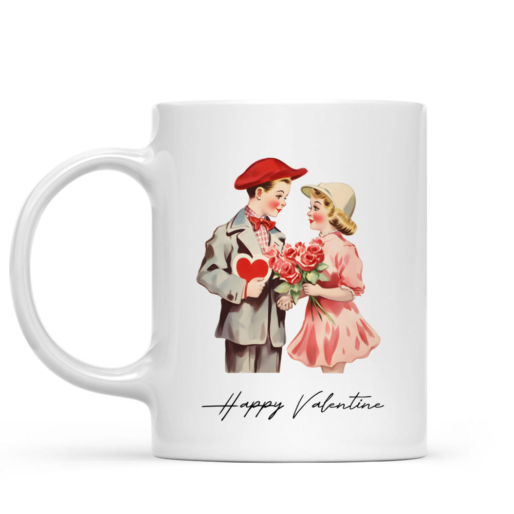 Aesthetic Mug - Vintage Mug - Custom Mug - Vintage Antique Aesthetic Mug -  Meaningful Gifts For Family, Couple, Wife, Parents, Grandmas - Personalized  Mug - 38184 38185