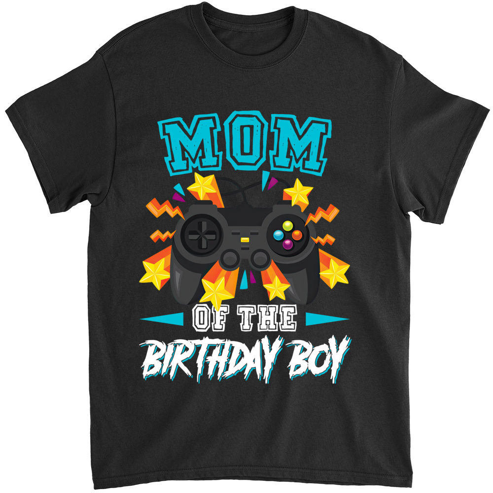 Mom of the Birthday Boy Shirt, Mother's Day Shirt, Gamer Mom Shirt_3