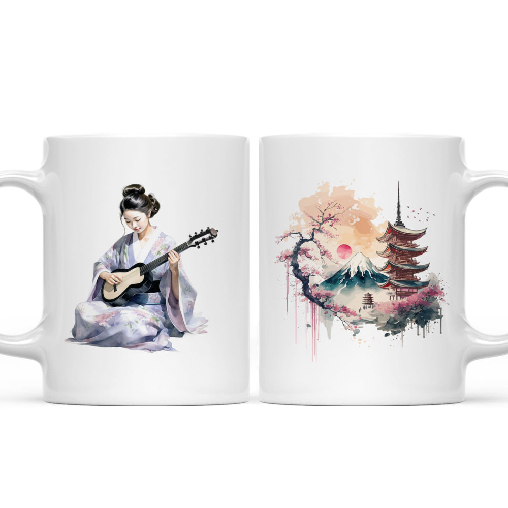 Japan Mug - Japanese Geisha Mug - Custom Mug - Gifts For Family, Lovers, Husband, Wife, Friends-  Personalized Mug - 42815 42824_3