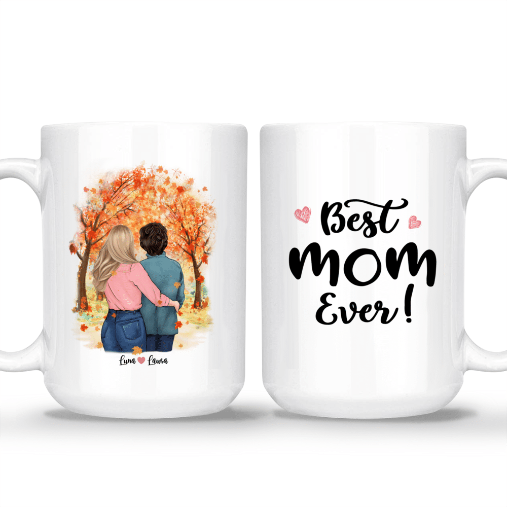 Sentiment Mugs Set of 2 Best Daughter Best Mom Ever Mugs