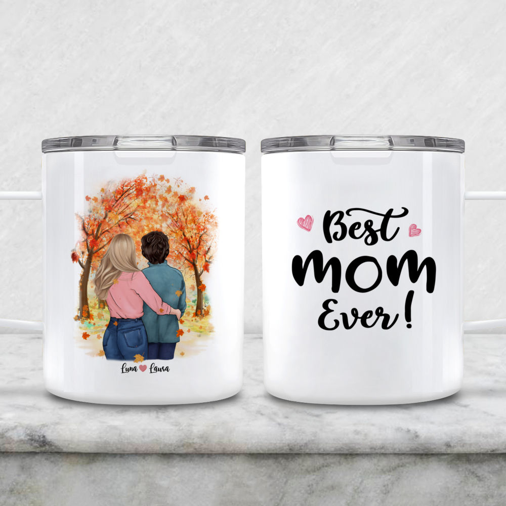 Sentiment Mugs Set of 2 Best Daughter Best Mom Ever Mugs