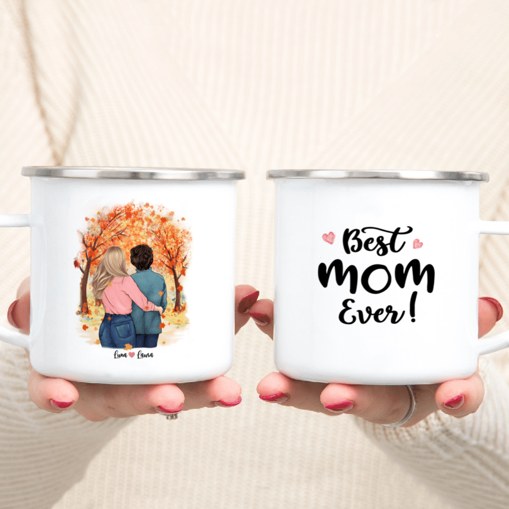 So God Made A Girl Mom Mug