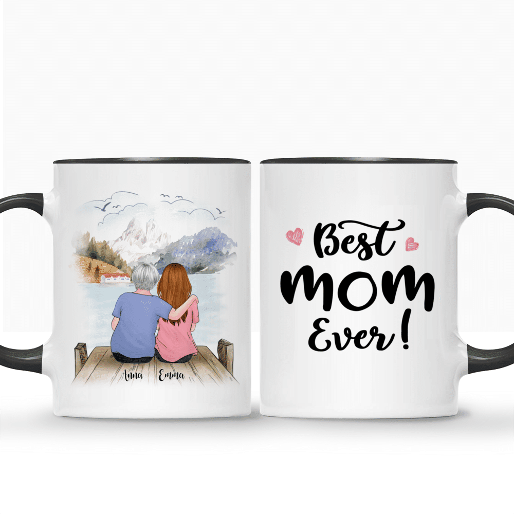 Sentiment Mugs Set of 2 Best Daughter Best Mom Ever Mugs