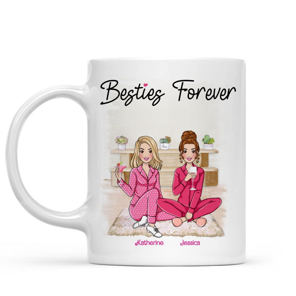 Sisters/Besties Mug - I Wish You Lived Next Door (43133) - Personalized Mug_1