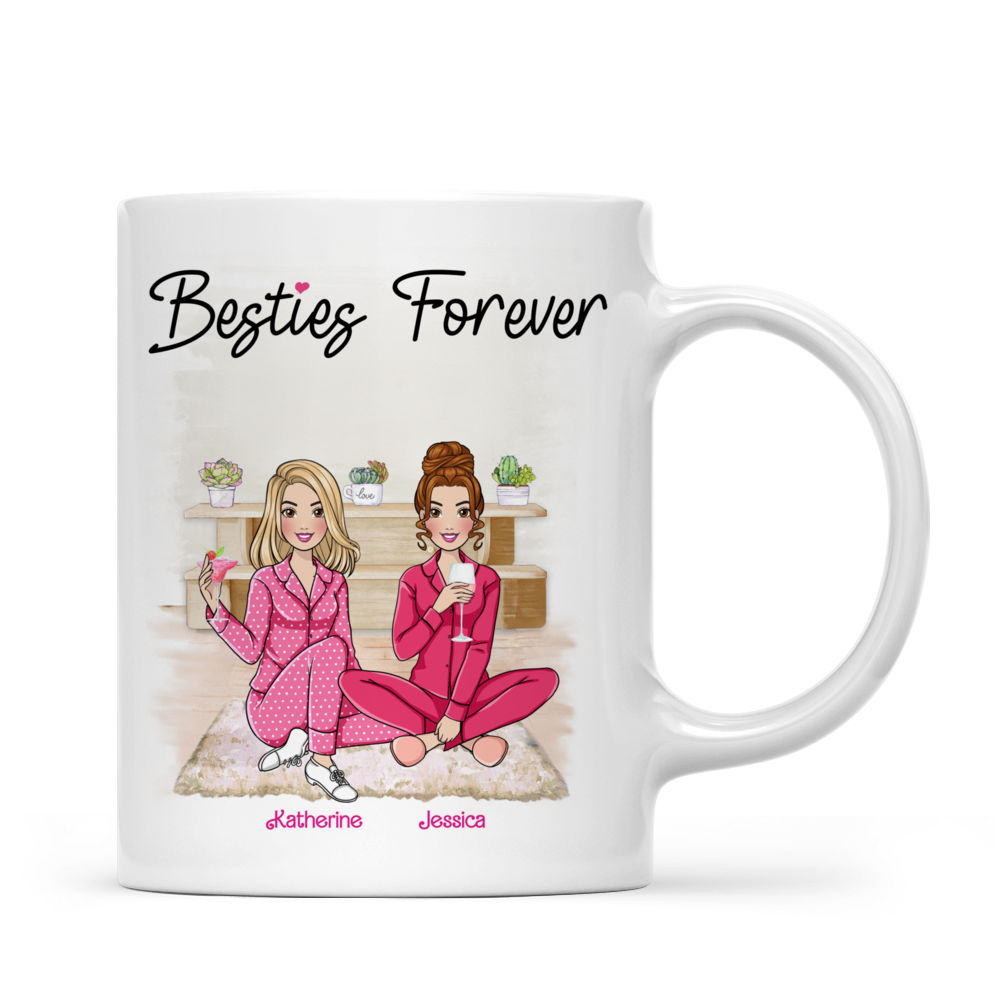 Personalized Mug - Sisters/Besties Mug - I Wish You Lived Next Door (43133)_2