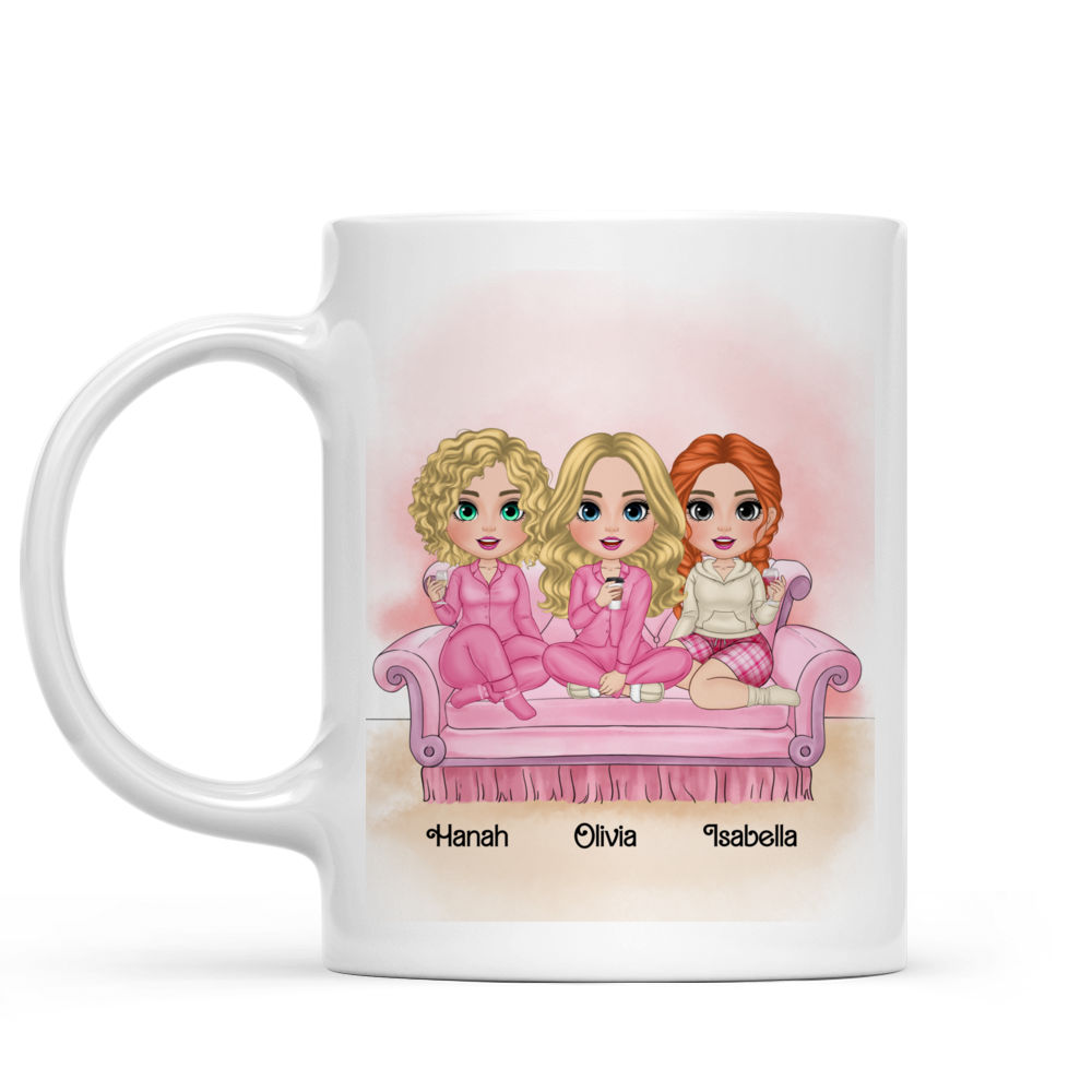 Sisters Mug - I wish you lived next door (v3) - Personalized Mug_2