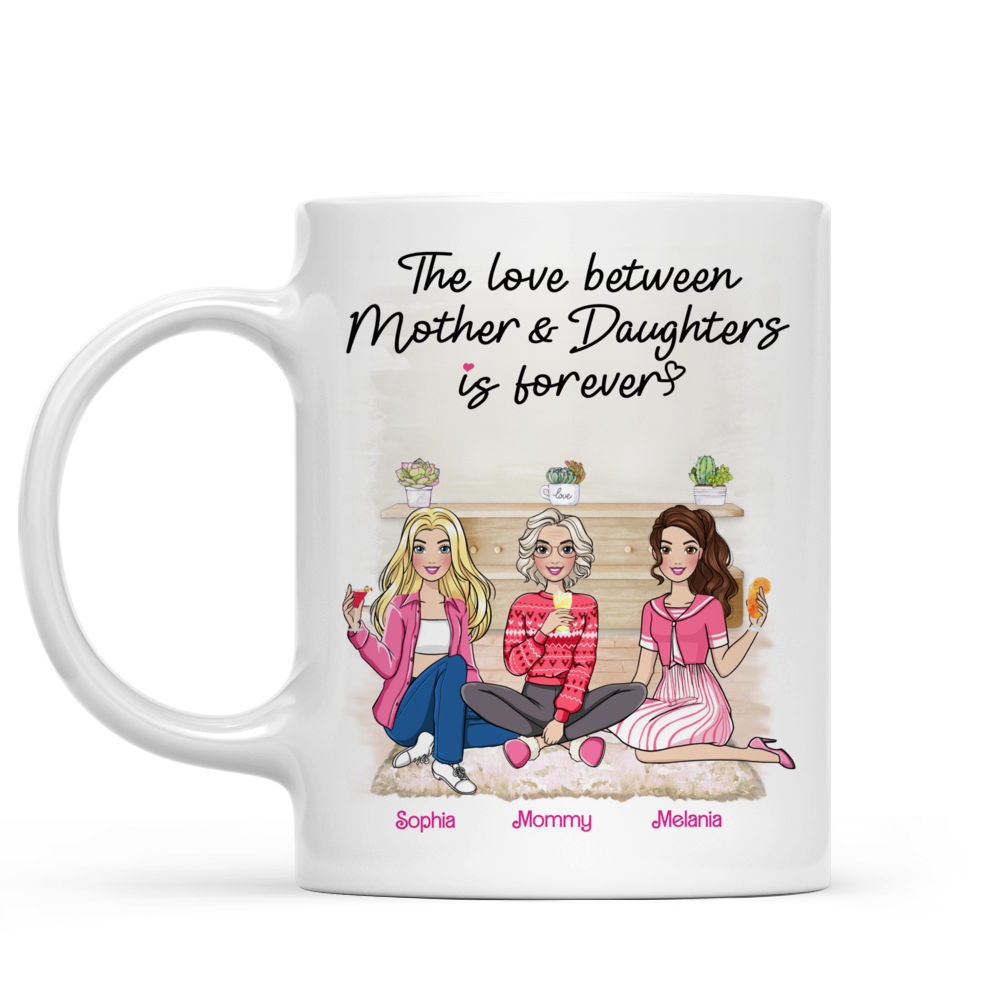 Personalized Mug - Mother & Daughters Gift - Like Mother Like Daughters (43276) - Mother's Day Gifts, Gifts For Mom, Daughters_1