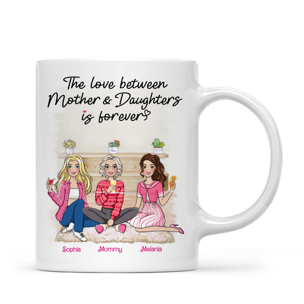 Mother & Daughters Gift - Like Mother Like Daughters (43276) - Mother's Day Gifts, Gifts For Mom, Daughters - Personalized Mug_2