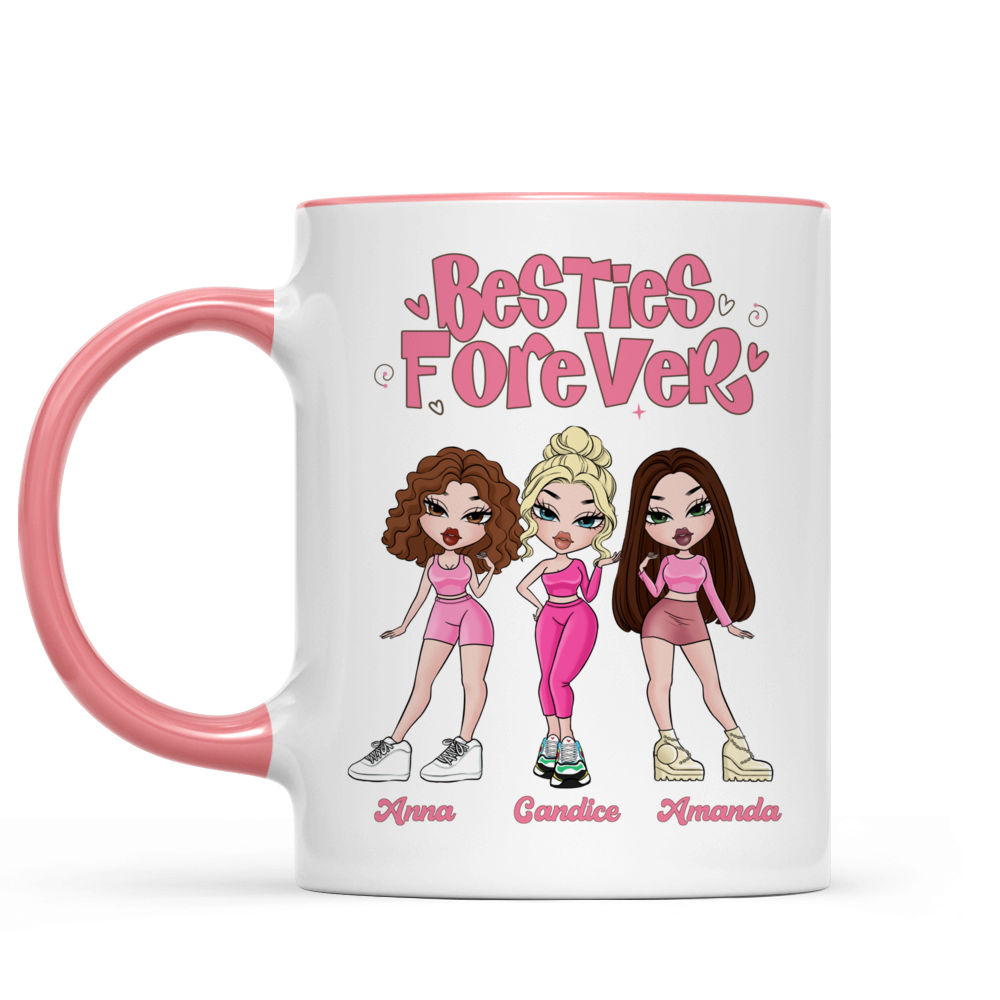 Personalized Wine Glass - Trendy Personalized Mug for Your Friends - Friends Forever_2