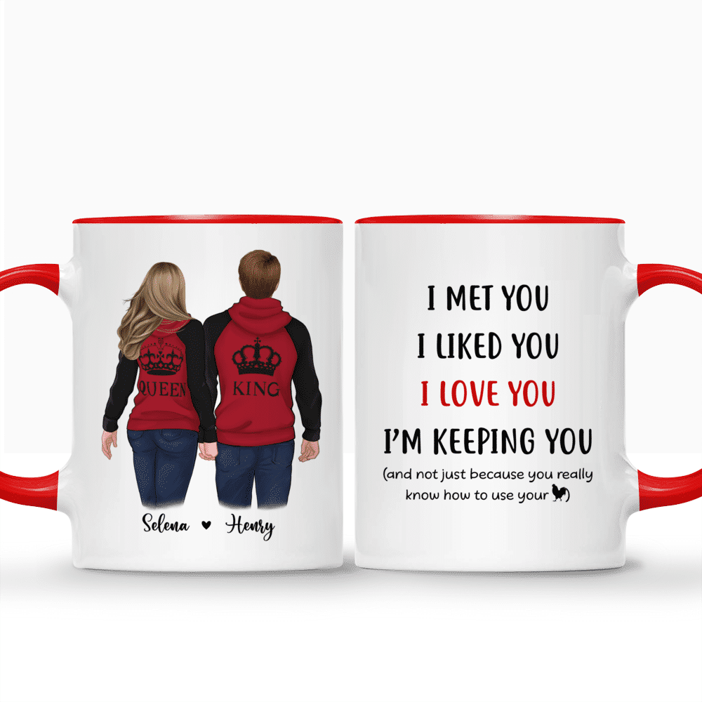 Couple You're My Favorite Everything Romantic Personalized Mug - Vikings  Warehouse