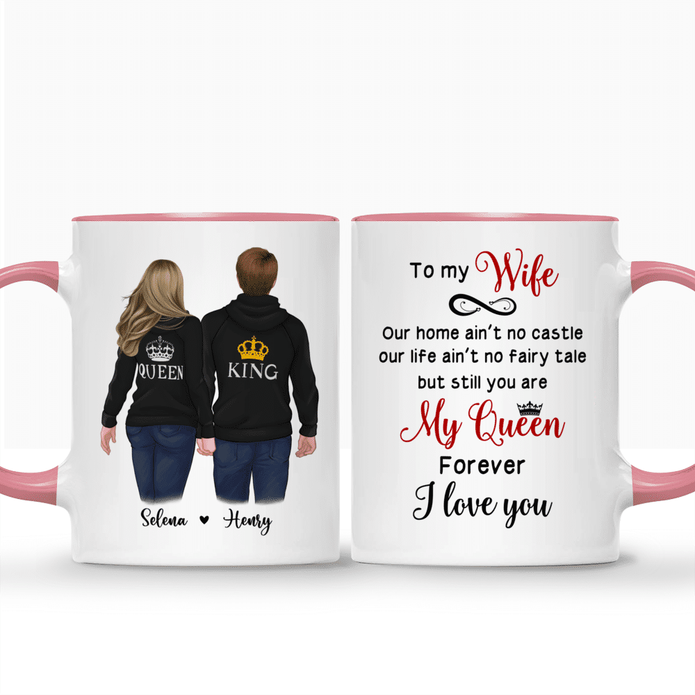 Hoodie Couple - To My Wife Our Home Ain't No Castle Our Life..._3