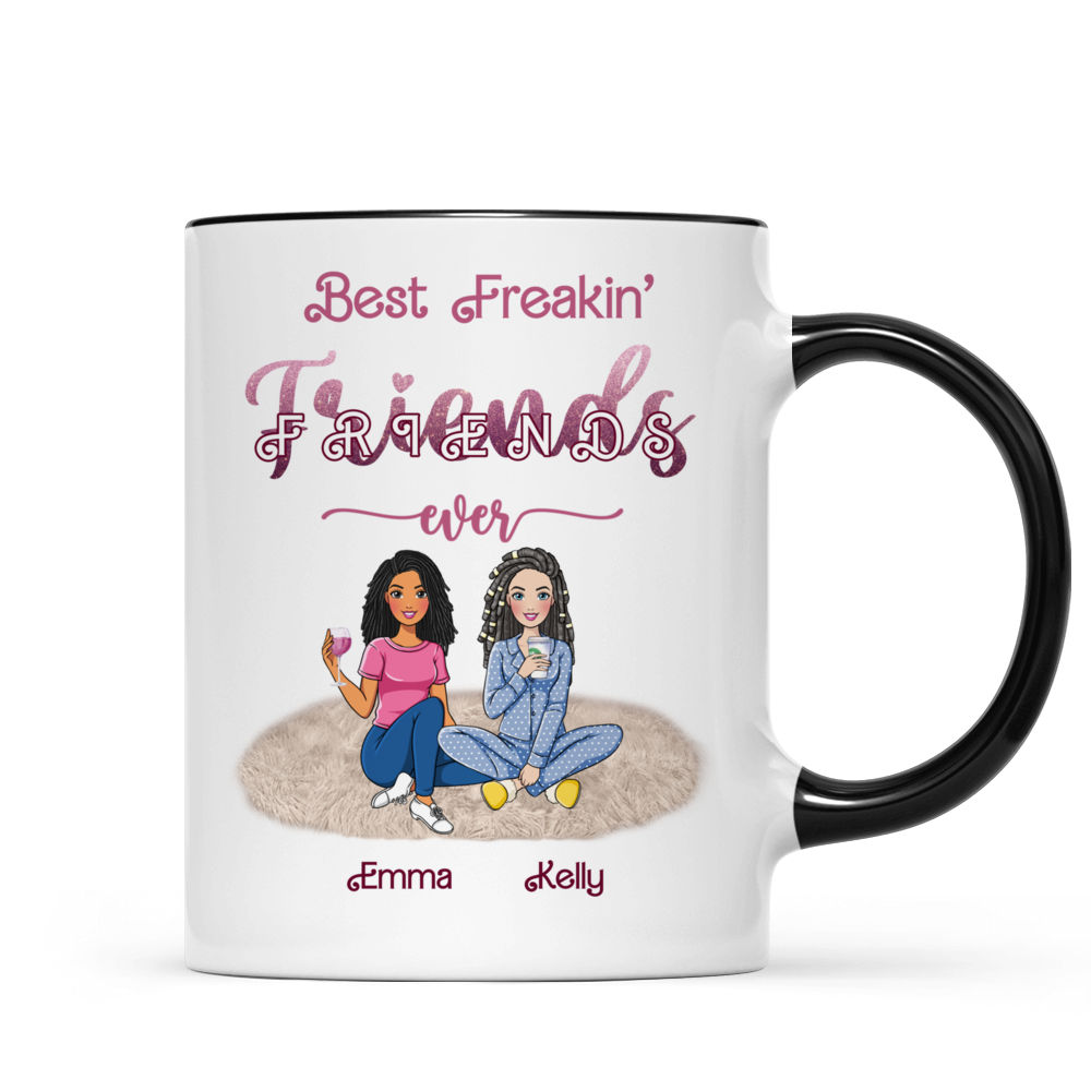 Sisters/Besties Mug - Best Freakin' Sisters Ever - Barbie V_4