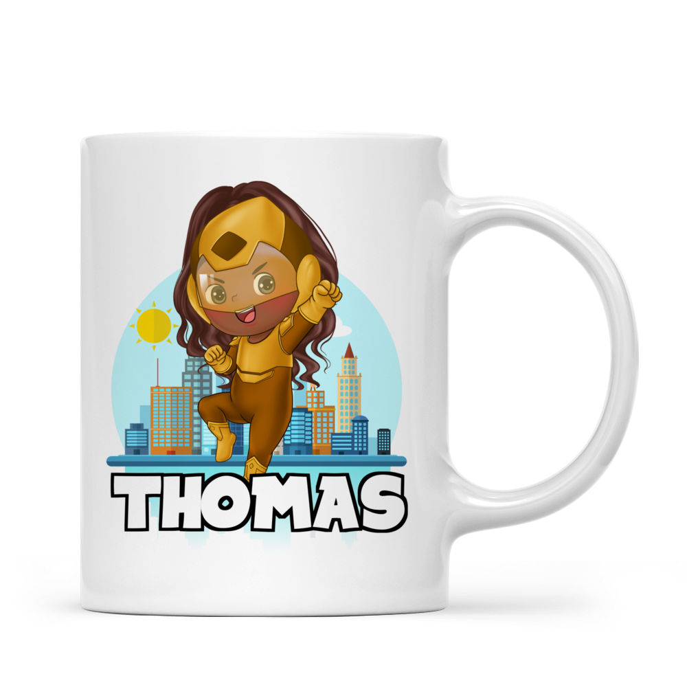 Personalized Mug - Mug For Kids - Personalized Superhero Kid - TRENDY GIFT FOR KIDS v2_3