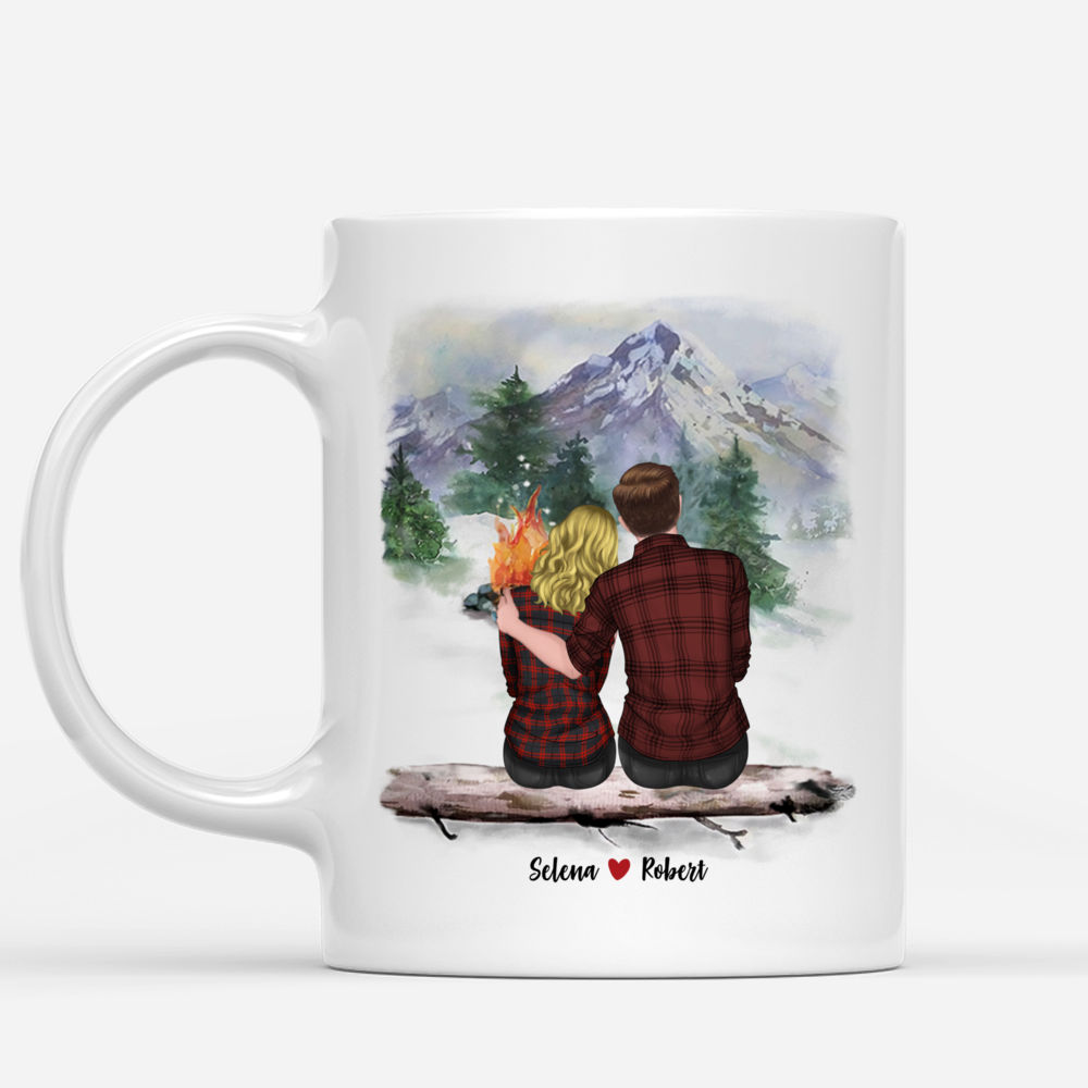 Personalized Mug - Couple - Valentine's Day - My Heart Is Wherever You Are_1