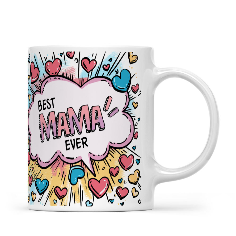 Mug - Mother & Daughter Mug - Best Mama Ever_2