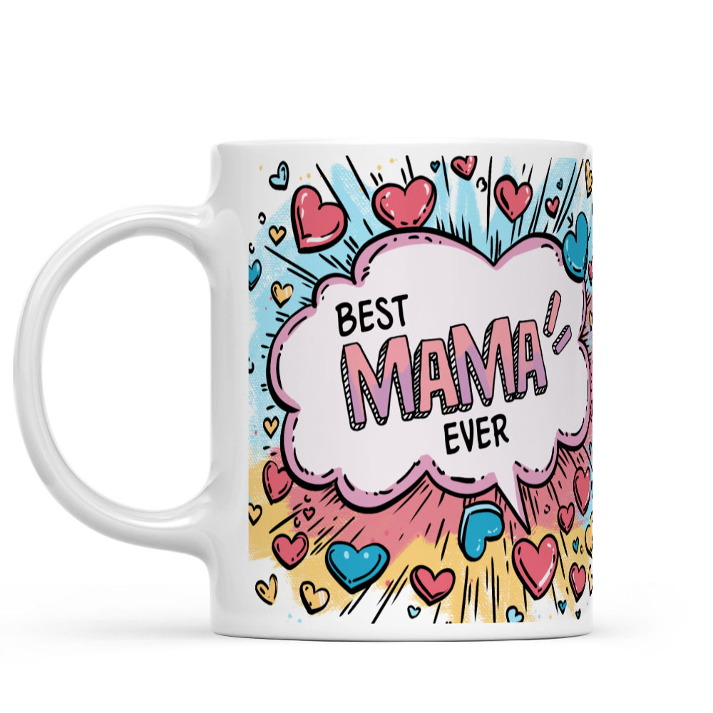 Mug - Mother & Daughter Mug - Best Mama Ever_3