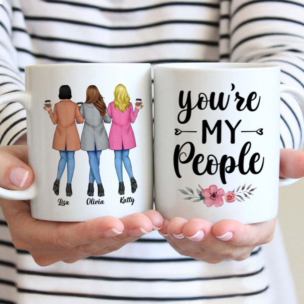 Camel Coat - You're My People v2 - Personalized Mug