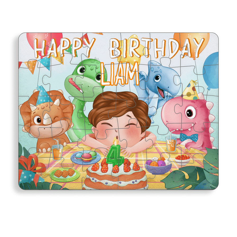 Personalized Puzzle - Jigsaw Puzzle Personalized - HAPPY BIRTHDAY | Gift for Kids - Trendy 2024 - 2_7