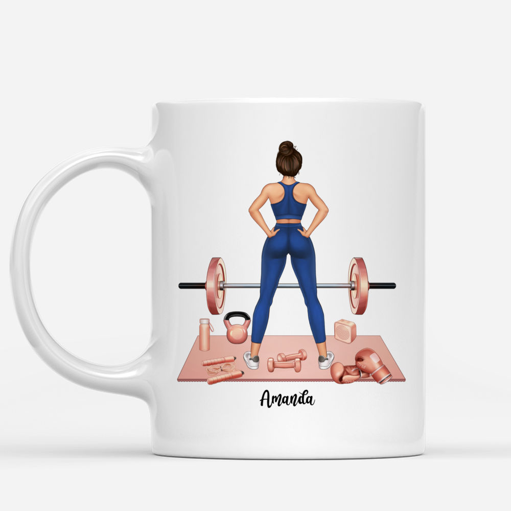 Personalized Mug - I Don't Sweat - I Sparkle (Gym Girl)_1