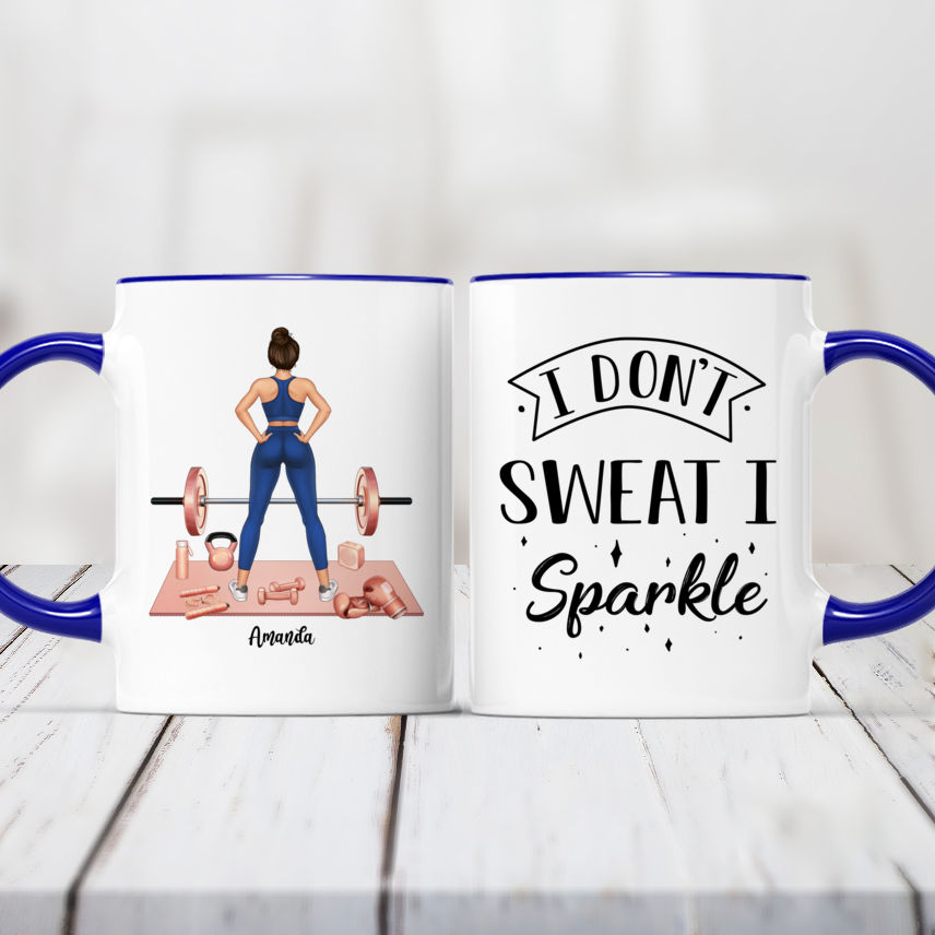 That's What I do I Go To The Gym I Drink Coffee - Gym - Mug