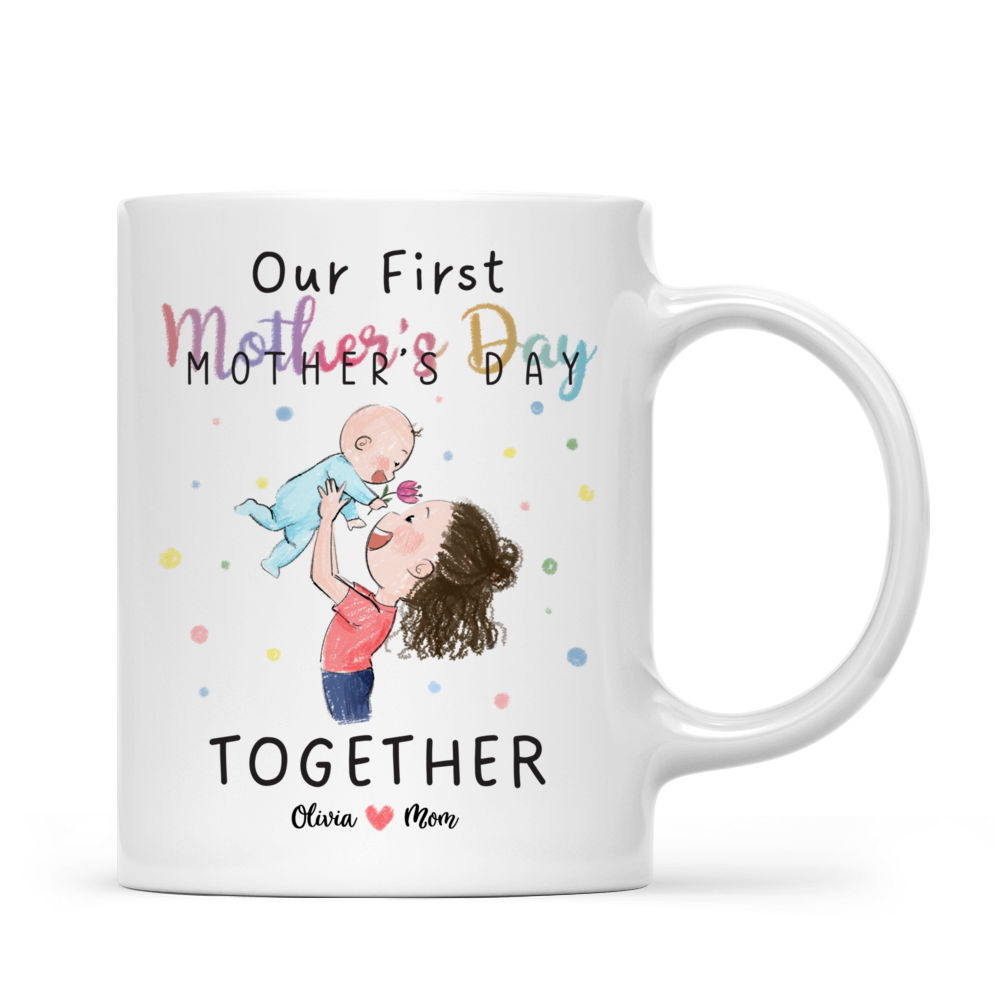 Mother's Day Mug - Our First Mother's Day Together - Mother's Day, Birthday Gifts - Personalized Mug_6