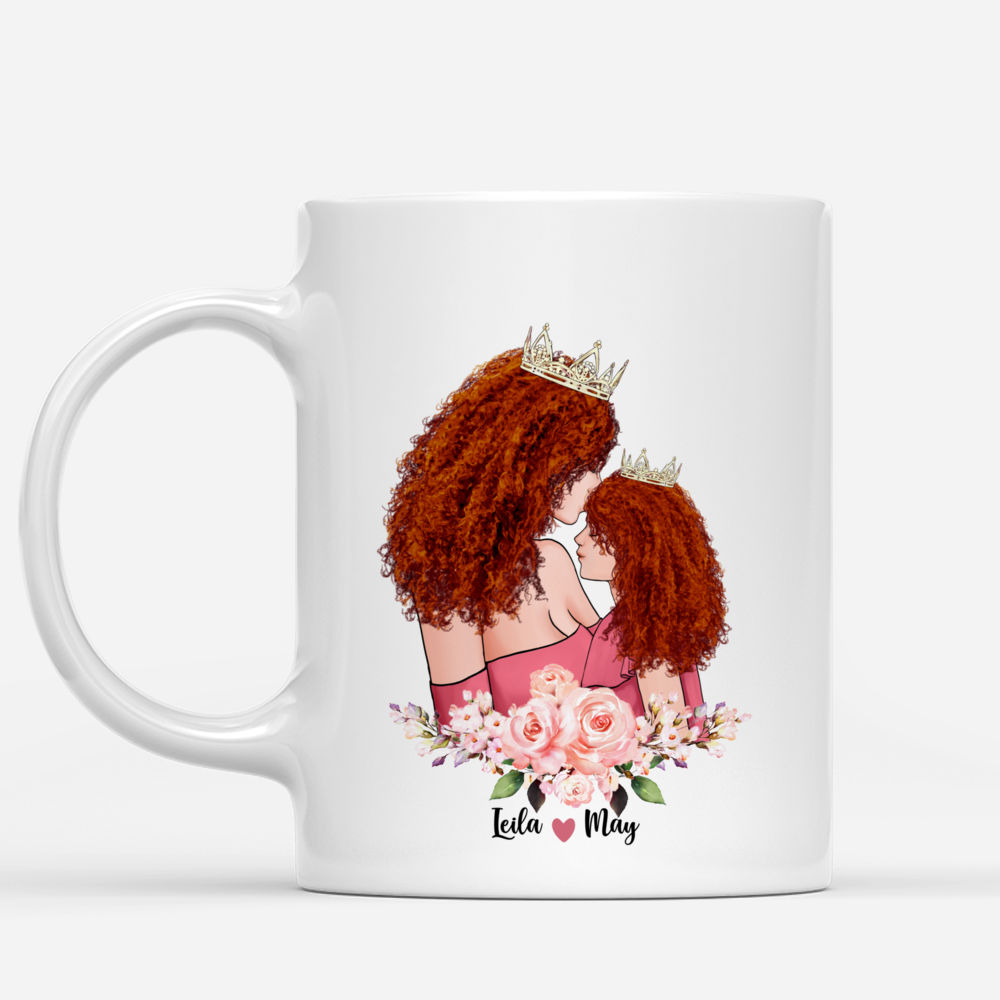 Personalized Mug - Mother & Little Princess - Happiness Is being a Mom_1