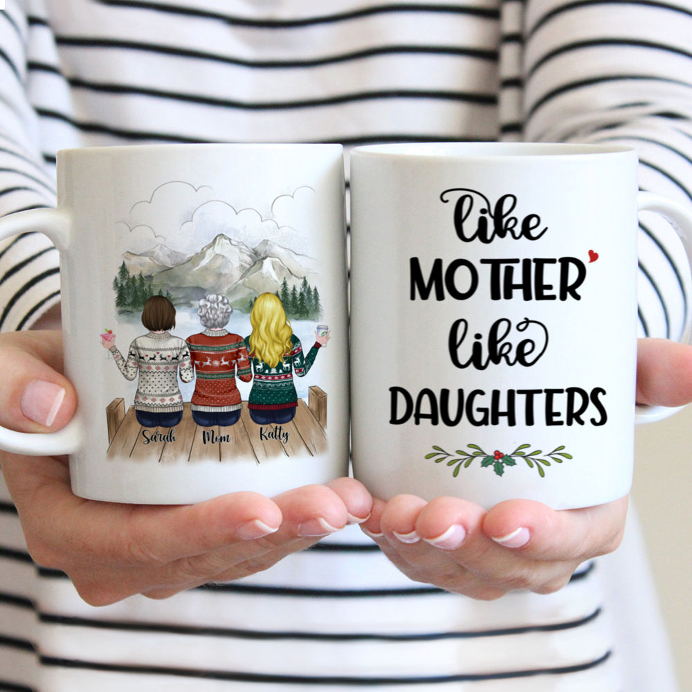 Personalized Mug - Mother & Daughter - Like Mother Like Daughters