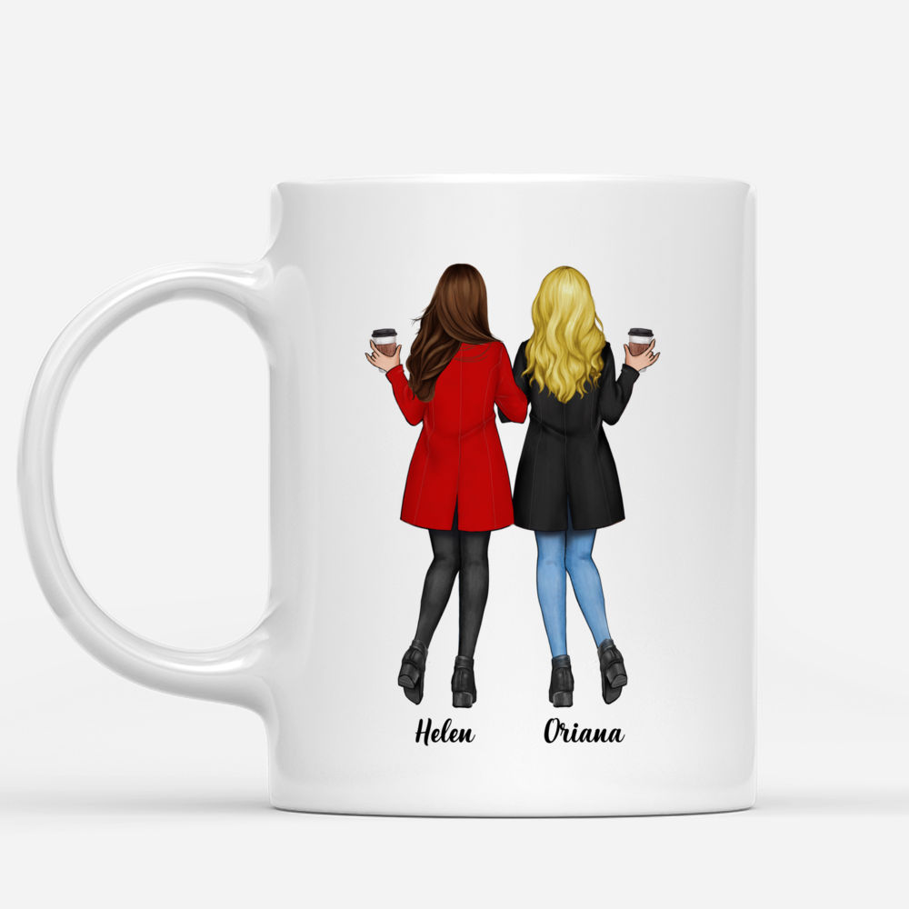 Personalized Mug - Camel Coat - Life Is Better With Best Friends (F)_1