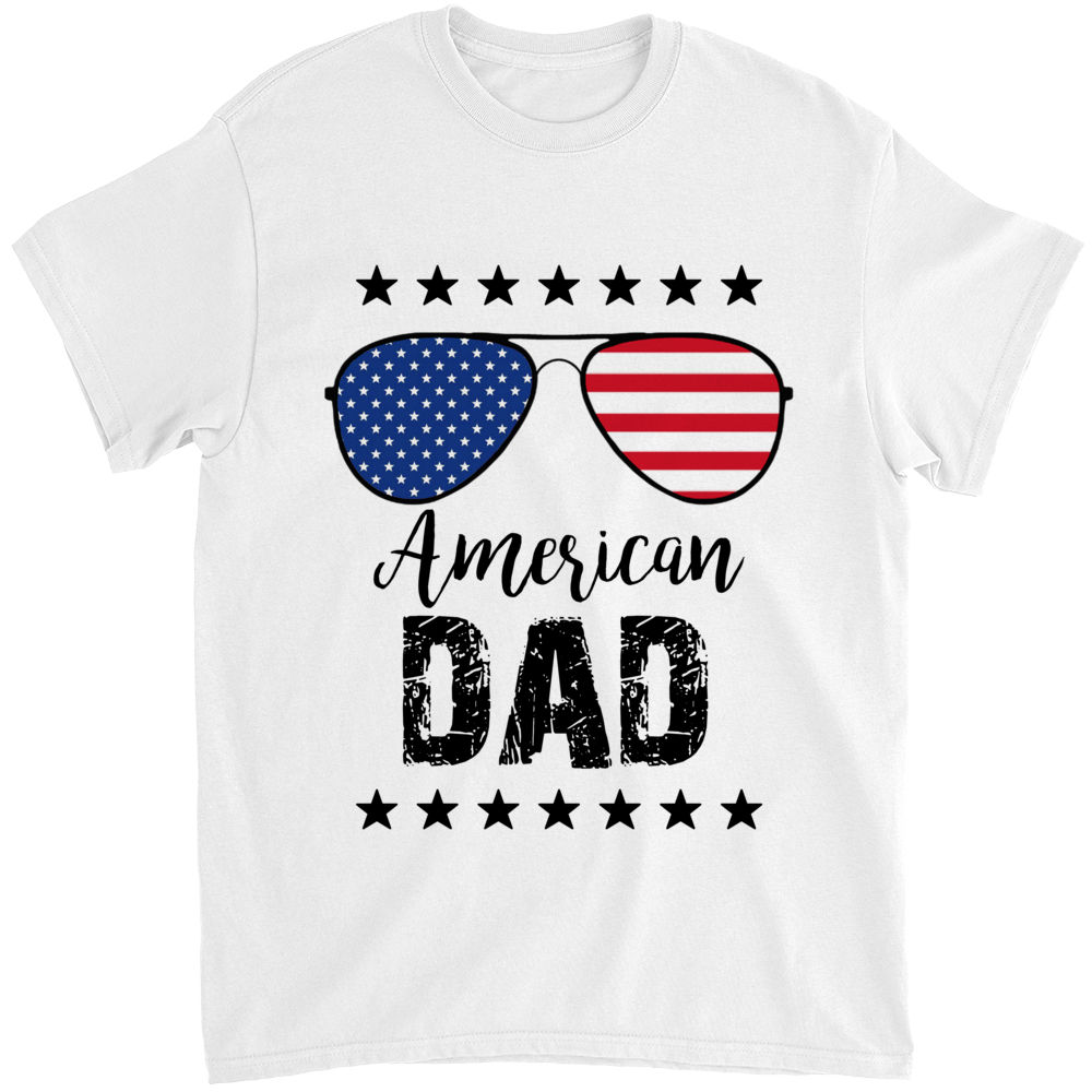 Independence Day - American Dad - Gift For Women, Men, Friend, Sisters,.... - Birthday, Anniversary Gifts - Personalized Shirt_2