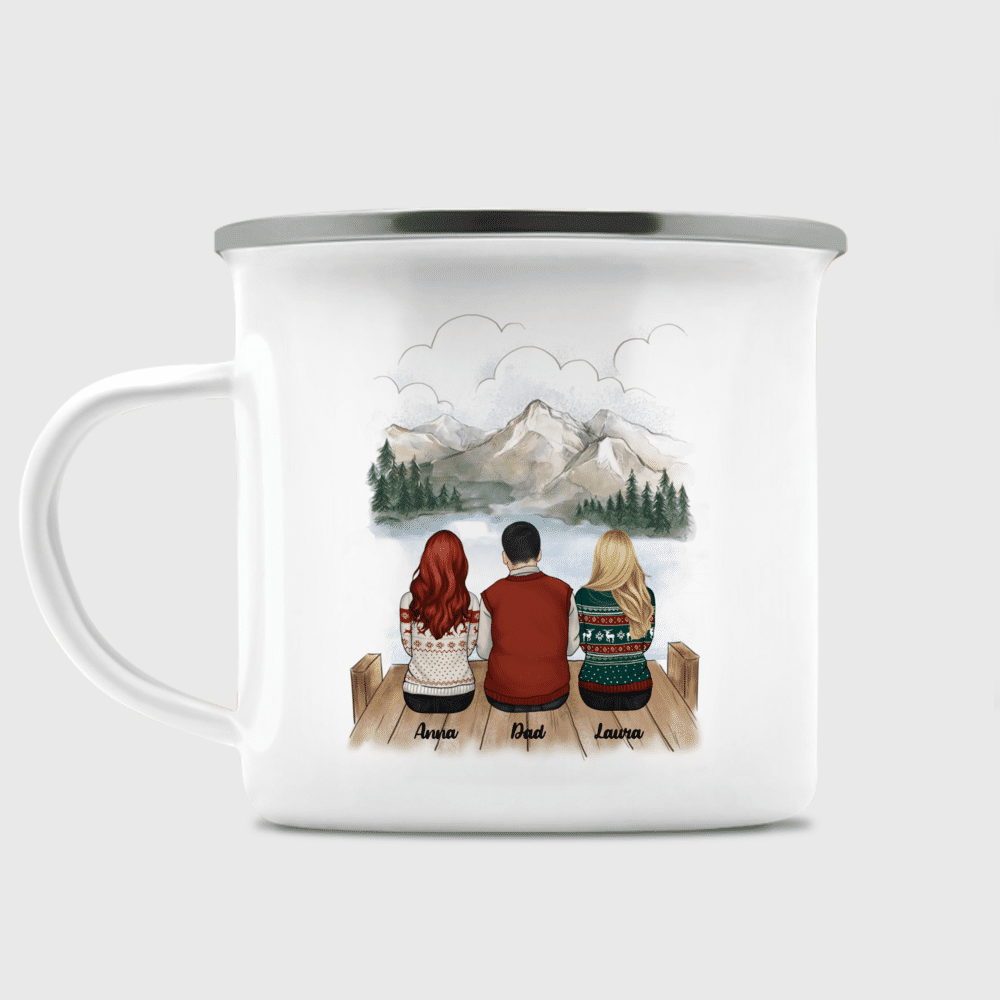 Love Thy Neighbor Printed Coffee Mug Gift for Men & Women Fathers