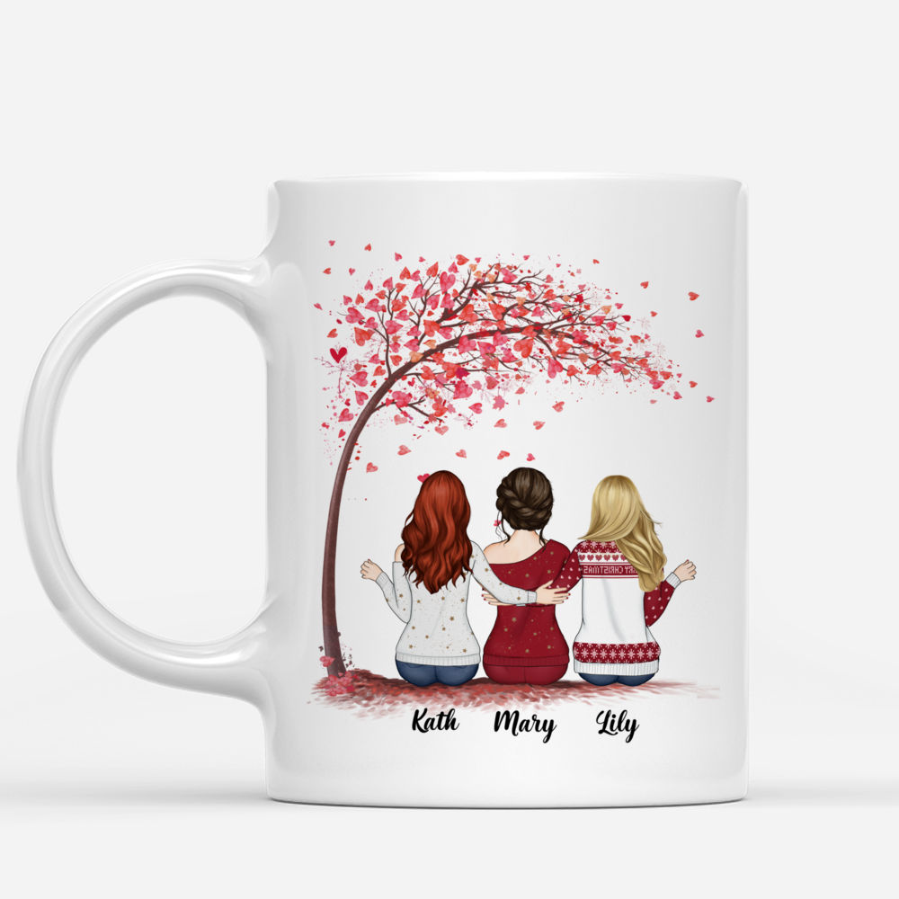 Personalized Mug - Sister Will Always Be Connected By Heart (Love)_1