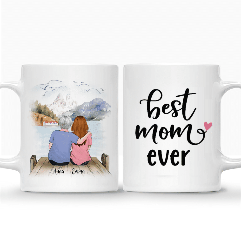Family - Best Mom Ever - Personalized Mug_3