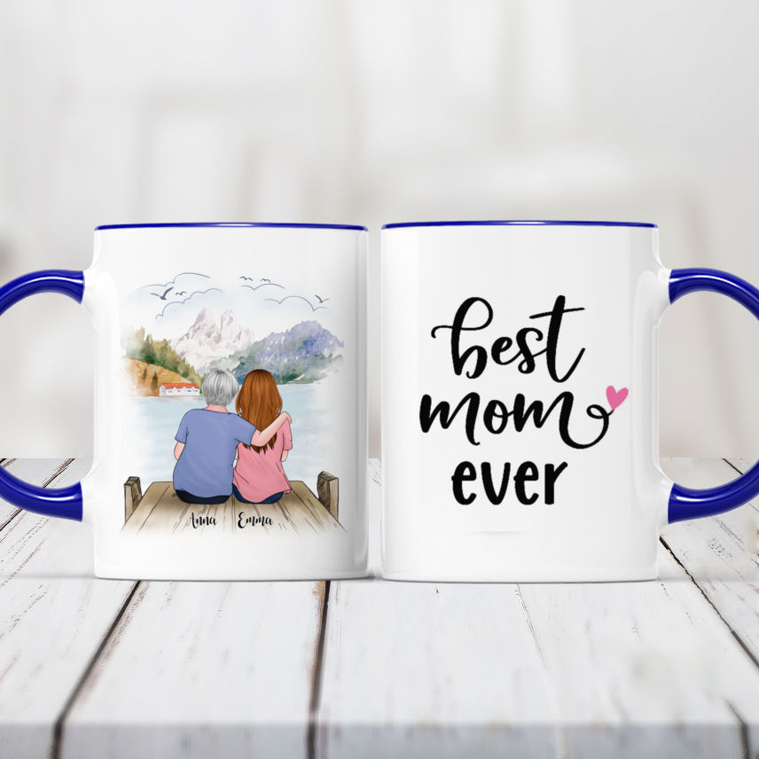 Best Mom Ever Mug, Mom Coffee Mug, Personalized Mom Mug, Mother's