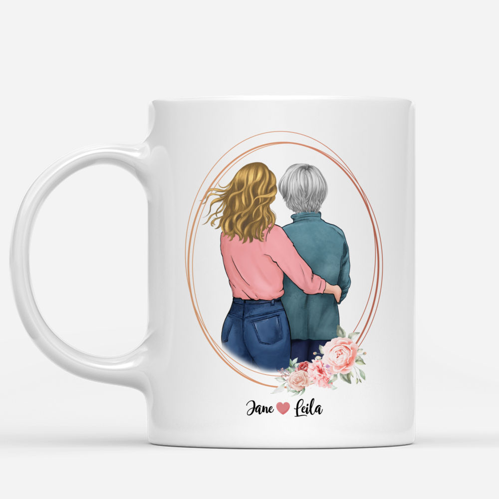 Personalized Mug - Mother & Daughter - To the world you are a mother, to our family you are the world_1