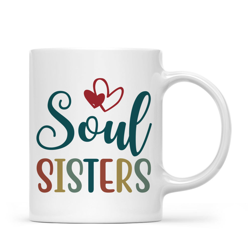 Personalized Mug - Up to 3 Girls - Soul Sisters (Autumn)