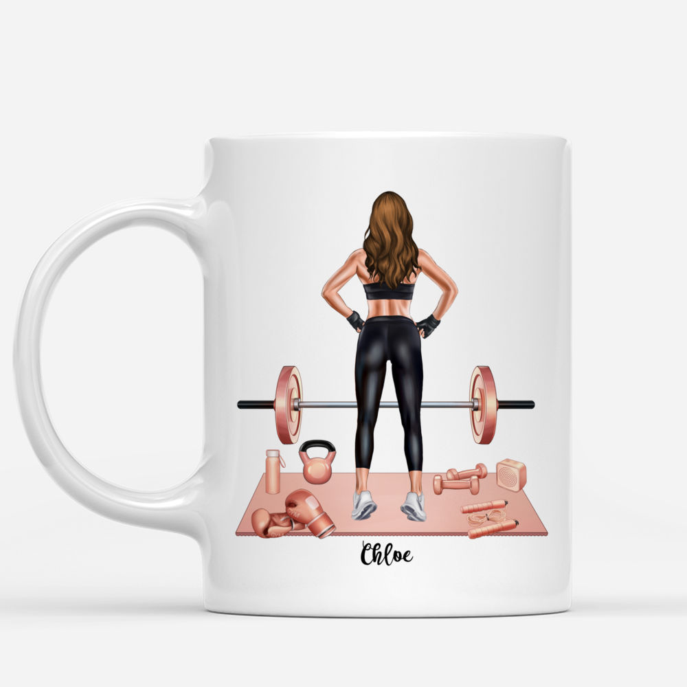 Personalized Mug - Sore Today Strong Tomorrow (Gym Girl - Ver 2)_1