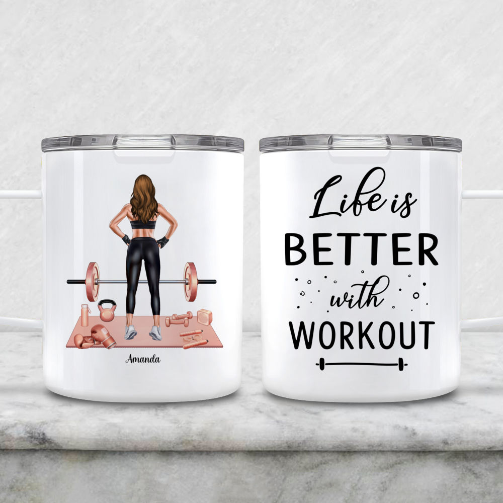 Gym Workout Mug – The Trini Gee