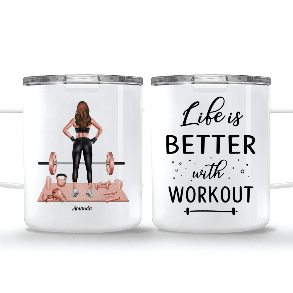 Gym Girl Mug Gym Gifts for Women Gym Lover Gift Idea Gym Mug for Her Workout  Mug Workout Gifts Girls Who Lift Lifting Weights 