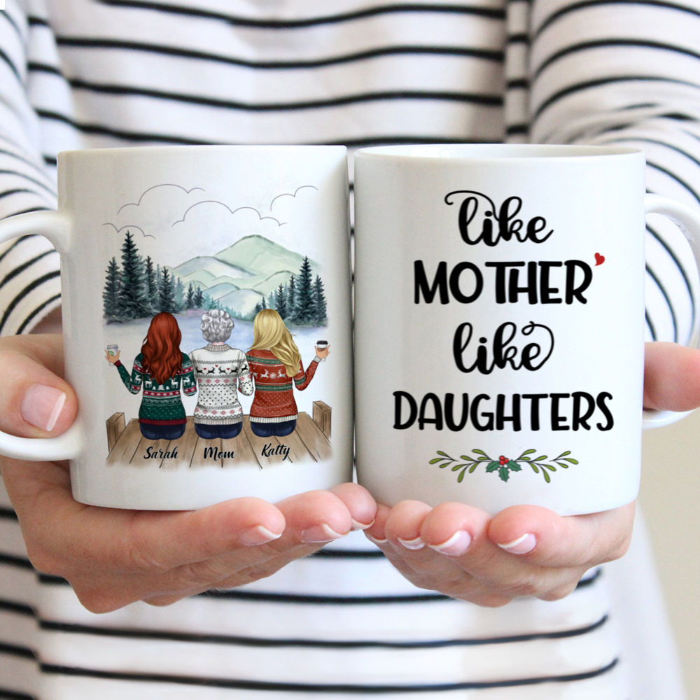 Personalized Mug - Mother & Daughter - Like Mother Like Daughters (N)