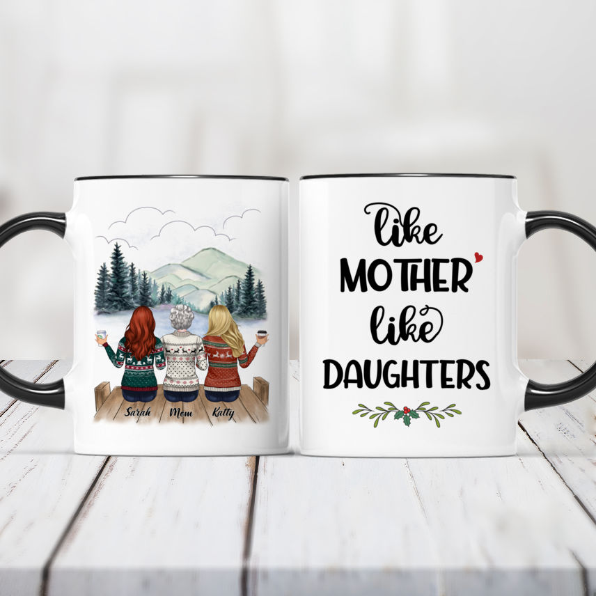 DIY Personalized Mugs – Like Mother, Like Daughter