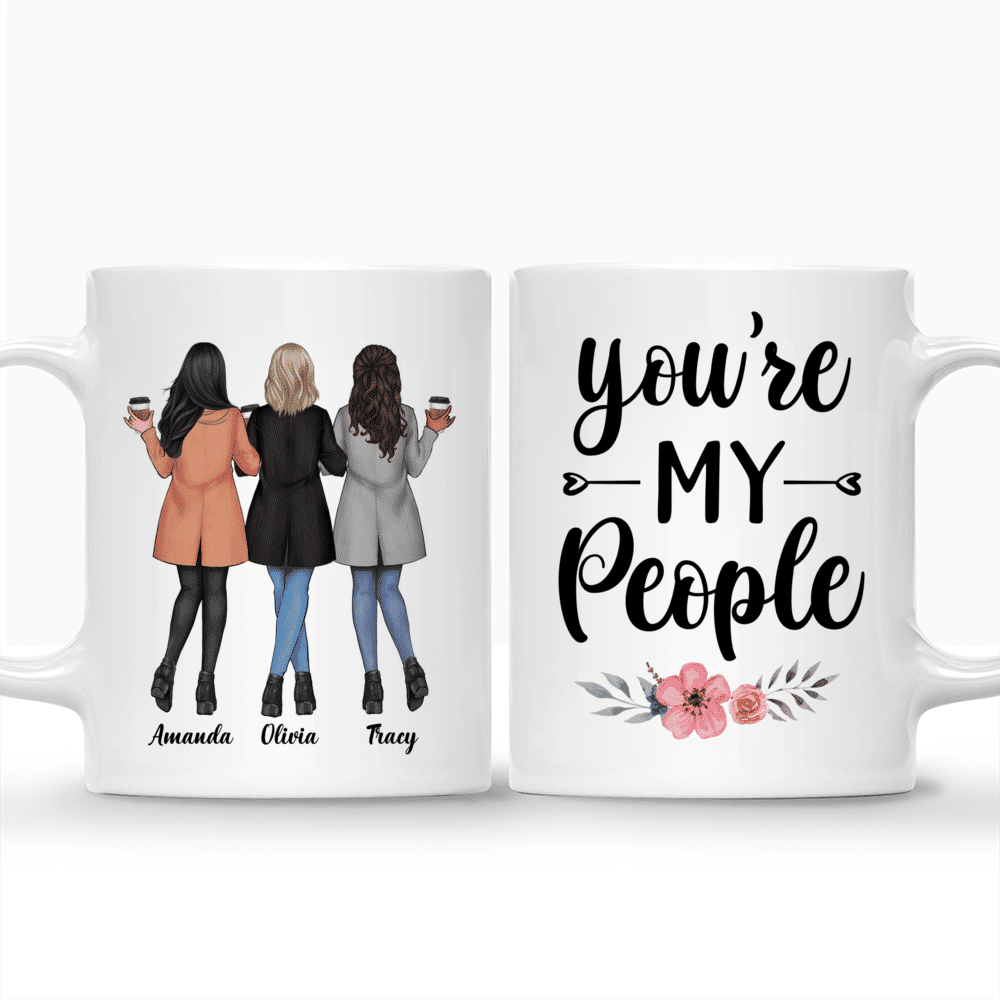 Personalized Camel Coat Mug - You're My People 3 Custom Mug | Gossby_3