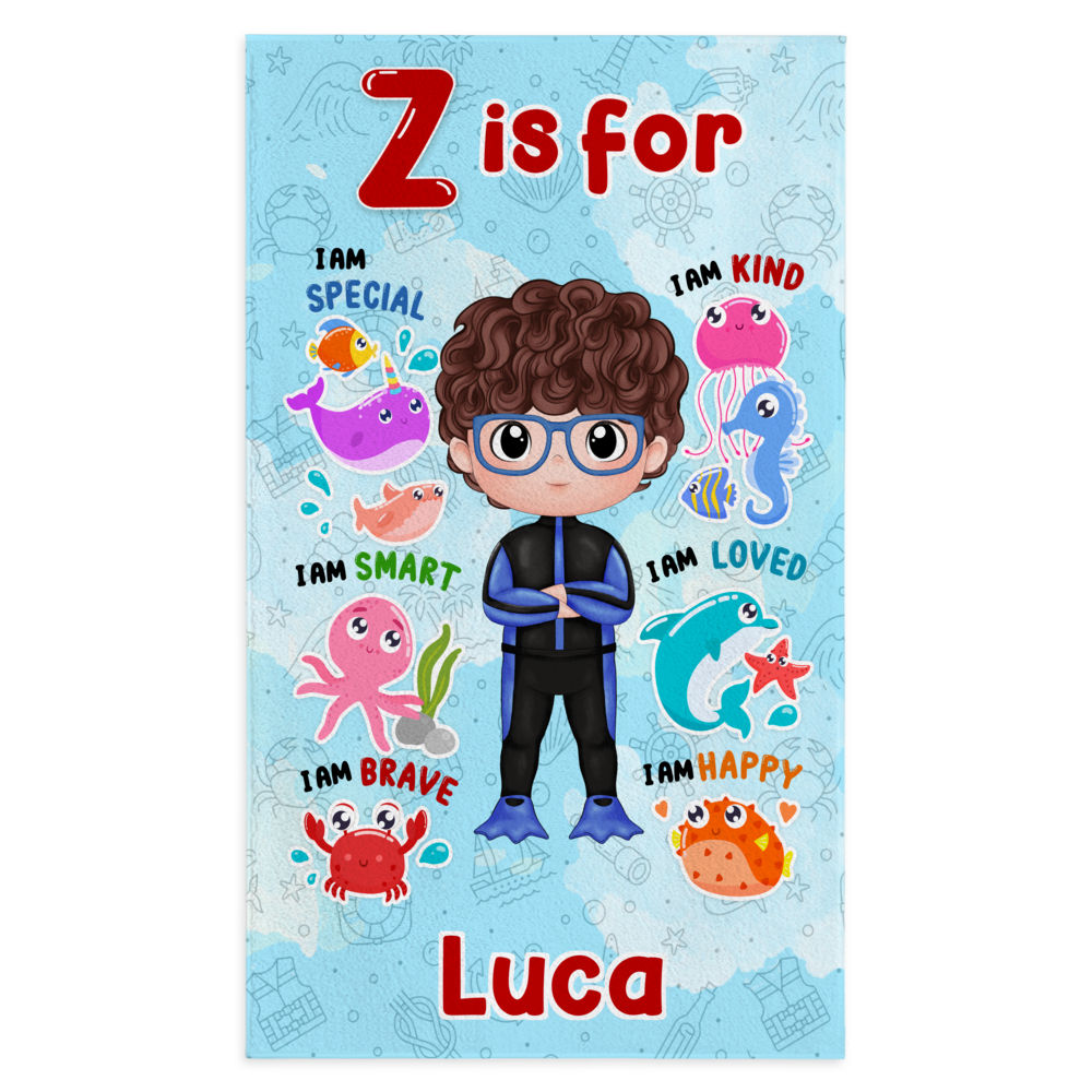 Beach Towel Personalized - My Dream Job Towel | Birthday Gift For Kids - Trendy 2024 - Personalized Beach Towel - Personalized Towel_4