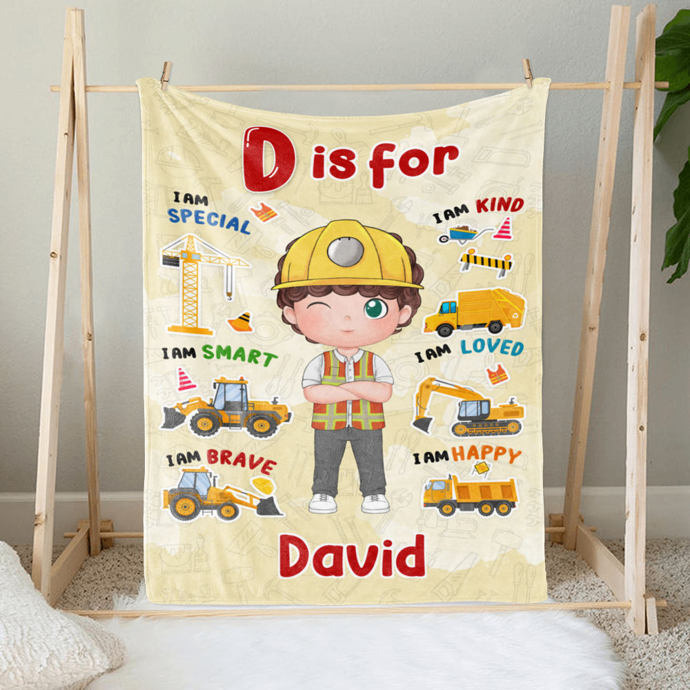 Blanket Personalized - My Dream Job Blanket | Birthday Gift For Kids - Trendy 2024 (62970) - Personalized Blanket_2