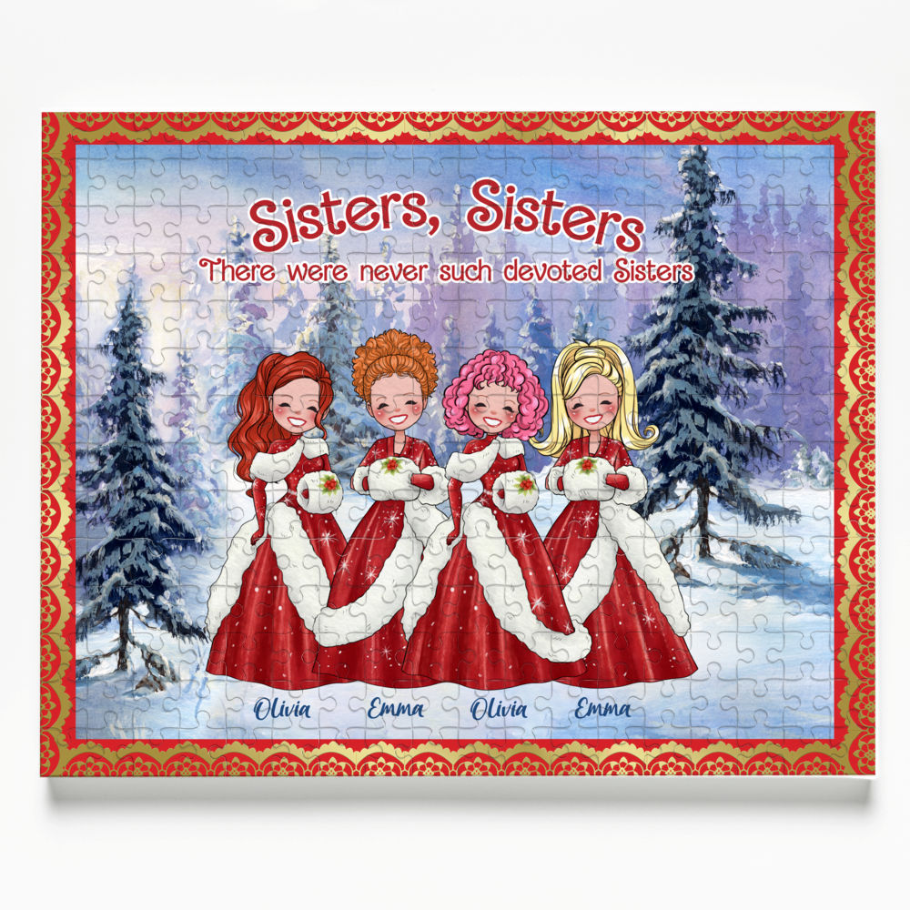 Jigsaw Puzzle Personalized - Sisters Sisters - Personalized Puzzle_4