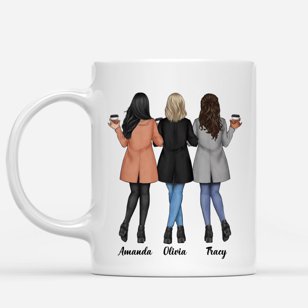 Personalized Mug - Camel Coat - Life Is Better With Sisters 3_1