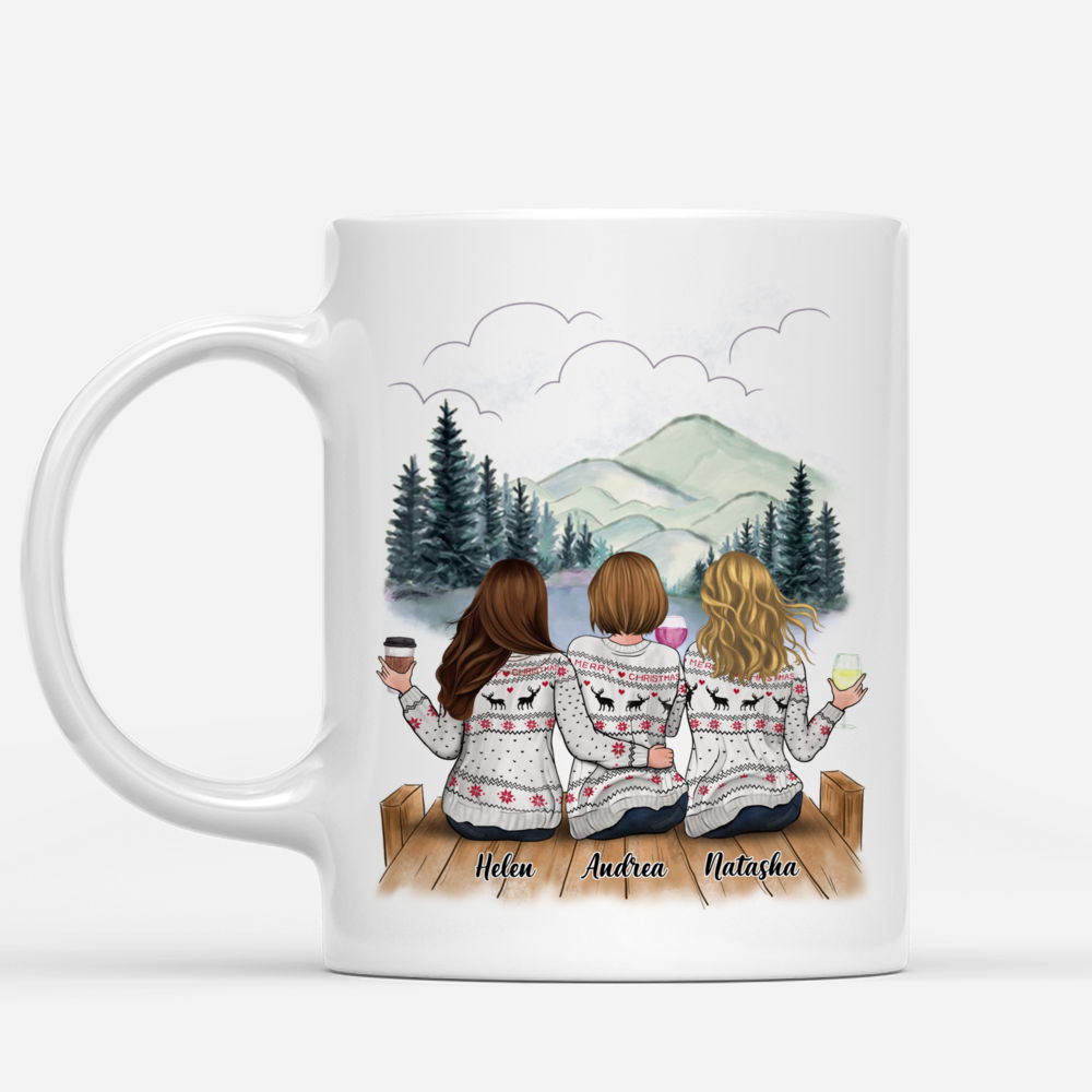 Personalized Mug - Up to 5 Sisters - Life Is Better With Sisters_1