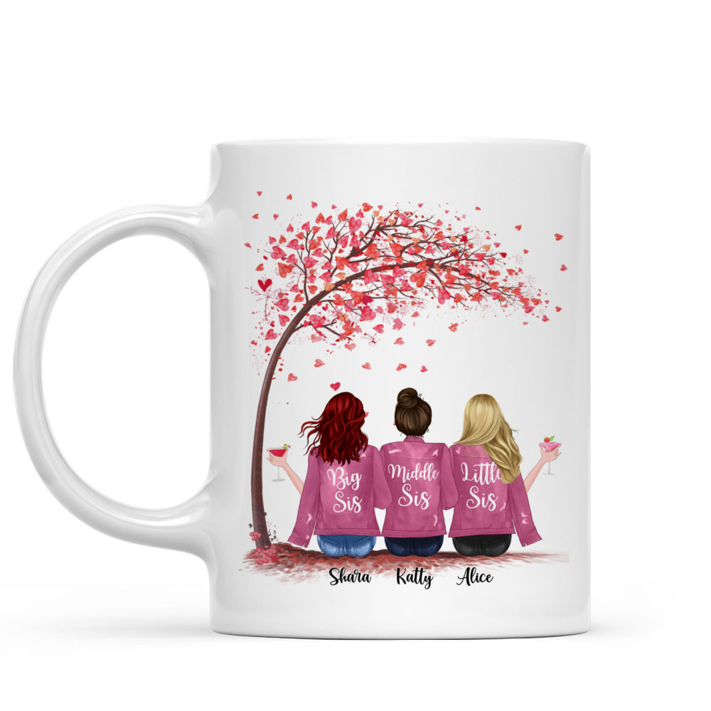Life is better with Sisters Personalized For Up To 5 Sisters_1